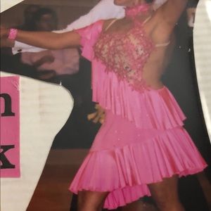 Latin Ballroom Dance Gown